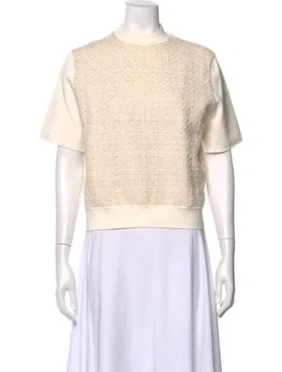 Pre-owned Ted Baker Mock Neck Sweater In Neutrals