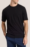 Ted Baker Modern Crewneck Sweater In Black
