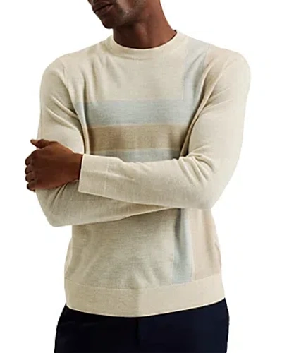 Ted Baker Monty Crewneck Sweater In Neutral