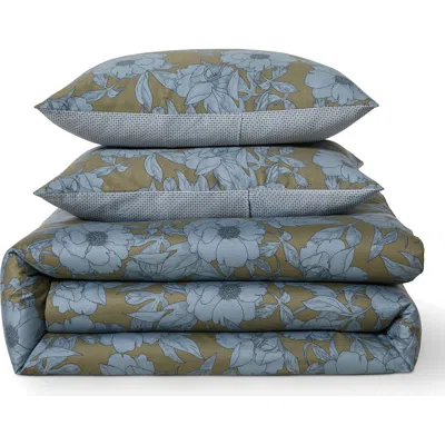 Ted Baker Mood Floral Comforter & Pillow Shams Set In Blue