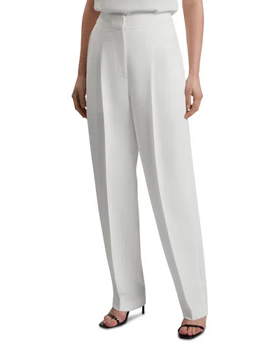 Ted Baker Morriat Barrel Leg Trousers In White