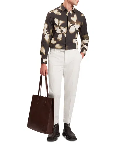 Ted Baker Moses Tapered Fit Pants In Neutral