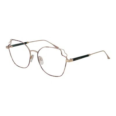 Ted Baker Multicolor Women Optical Frames In Gold
