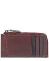 TED BAKER TED BAKER NANNS CONTRAST DETAIL LEATHER ZIP AROUND CARD CASE