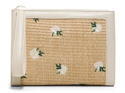 Ted Baker Naomi 2.0 Wristlet In Brown