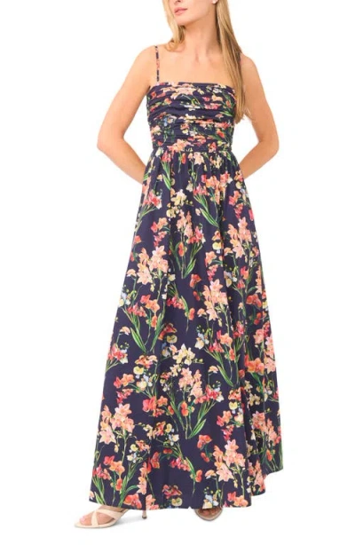 Ted Baker Nara Floral Maxi Dress In Blue