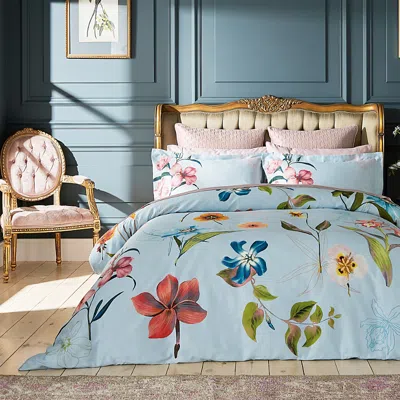 Ted Baker New Hampton Comforter Set, Twin In Light Blue