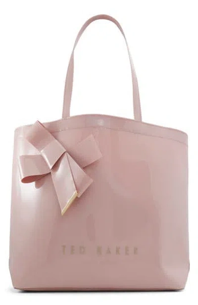 Ted Baker Nicon Knot Bow Large Icon Tote In Pink