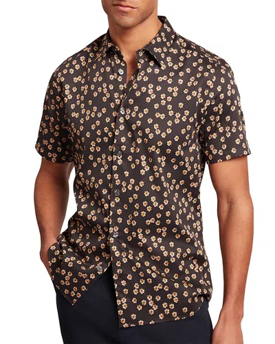 Ted Baker Niksho Slim Fit Floral Shirt In Multi