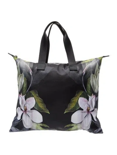 Pre-owned Ted Baker Nylon Tote In Black