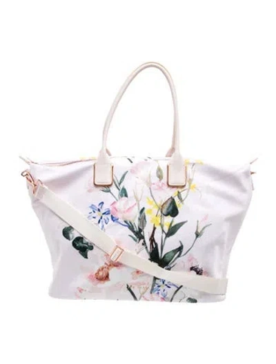 Pre-owned Ted Baker Nylon Tote W/ Tags In Purple