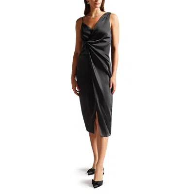 Ted Baker Odella Womens Asymmetric Midi Midi Dress