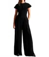 Ted Baker Olivvee Cape Jumpsuit In Black