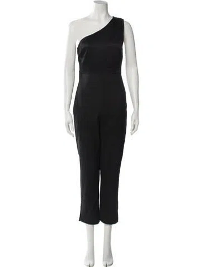 Pre-owned Ted Baker One-shoulder Jumpsuit W/ Tags In Gray