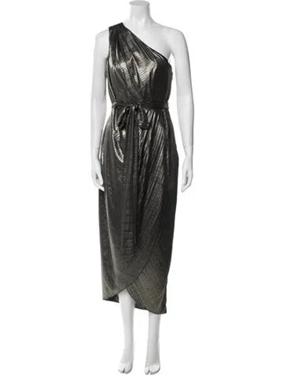 Pre-owned Ted Baker One-shoulder Long Dress