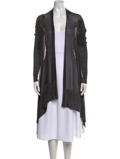 Pre-owned Ted Baker Open Front Sweater In Multi