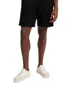 Ted Baker Owaine Knitted Drawstring Shorts In Black