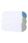 Ted Baker Pack Of 3 No Show Socks In White
