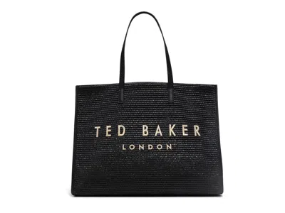 Ted Baker Palmer Tote In Black