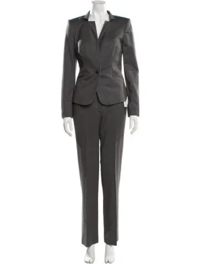 Pre-owned Ted Baker Pantsuit In Gray