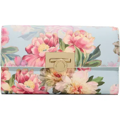 Ted Baker Parisa Faux Leather Crossbody Bag In Multi