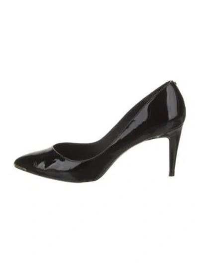 Pre-owned Ted Baker Patent Leather Pumps In Black