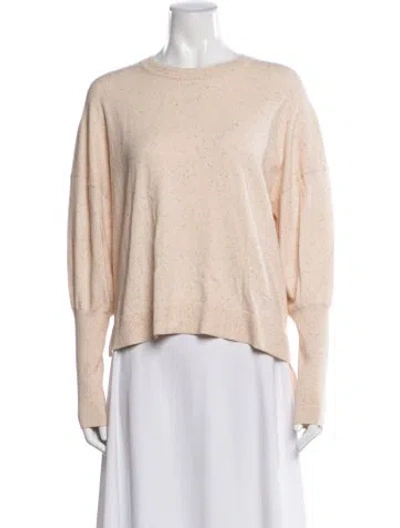 Pre-owned Ted Baker Patterned Crew Neck Sweater In Pink
