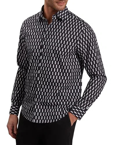 Ted Baker Pearso Regular Fit Shirt In Black