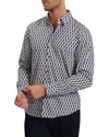 Ted Baker Pearso Regular Fit Shirt In Navy
