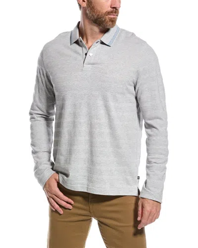 Ted Baker Penine Regular Fit Polo Shirt In Grey