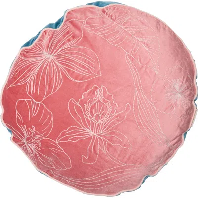Ted Baker Peppermint Accent Pillow In Pink