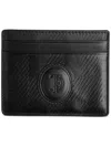 TED BAKER PERTH MENS EMBOSSED LEATHER CARD CASE