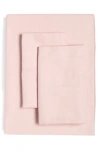Ted Baker Plain Dye Collection Sheet Set In Dusky Rose