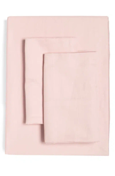 Ted Baker Plain Dye Collection Sheet Set In Pink