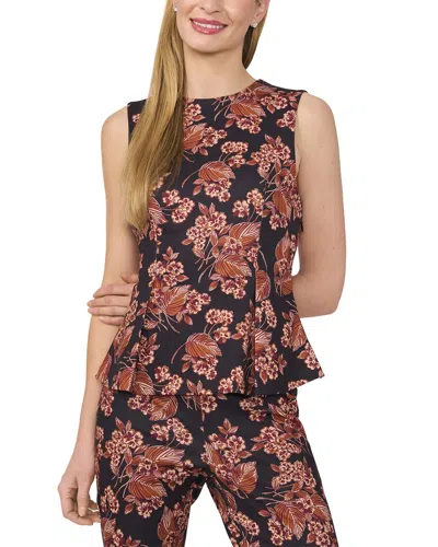 Ted Baker Marenae Knit Pleated Detail Tank Top In Brown