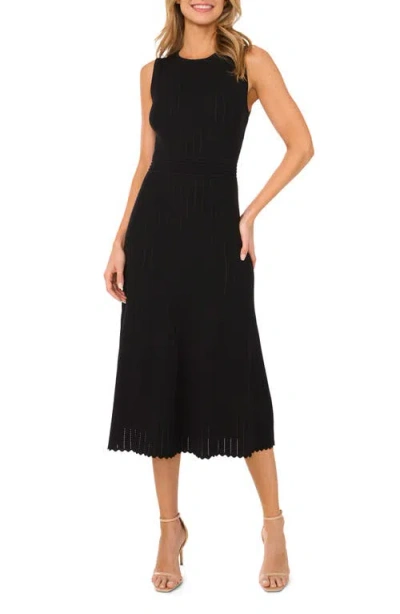 Ted Baker Pointelle Sleeveless Sweater Dress