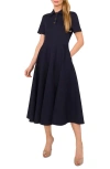 Ted Baker Polo Midi Dress In Black