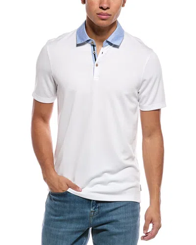 Ted Baker Polo Shirt In White