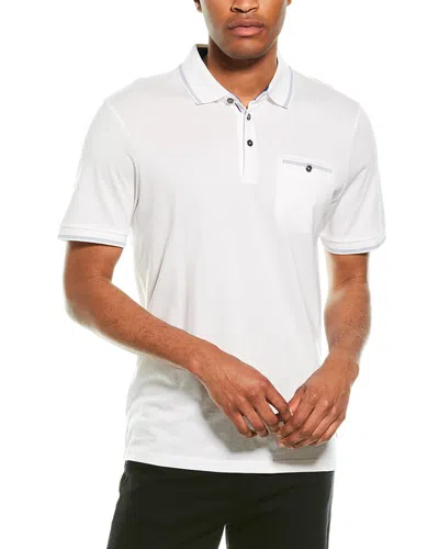 Ted Baker Polo Shirt In White