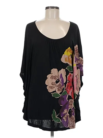 Pre-owned Ted Baker Poncho In Black