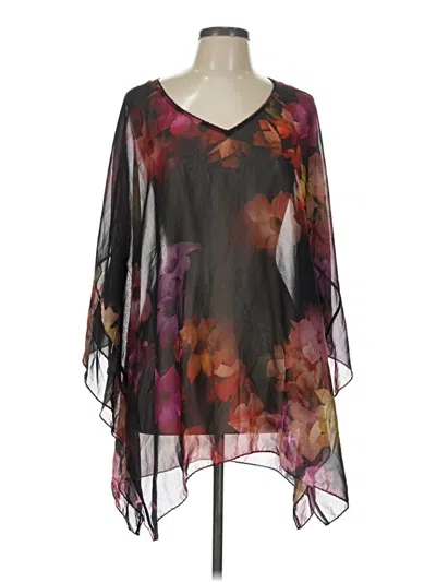Pre-owned Ted Baker Poncho In Black