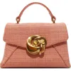 Ted Baker Poppy Rose Top Handle Satchel In Coral