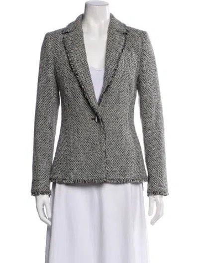 Pre-owned Ted Baker Printed Blazer In Multi