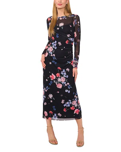 Ted Baker Printed Mesh Column Dress