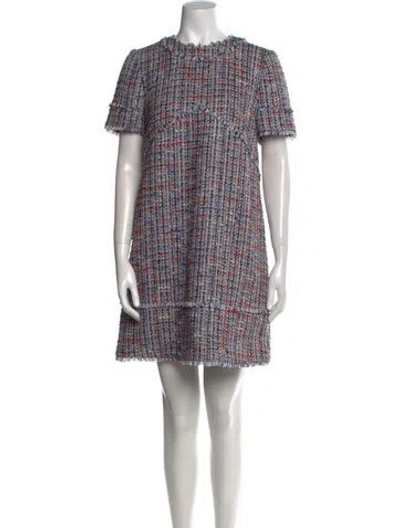 Pre-owned Ted Baker Printed Mini Dress