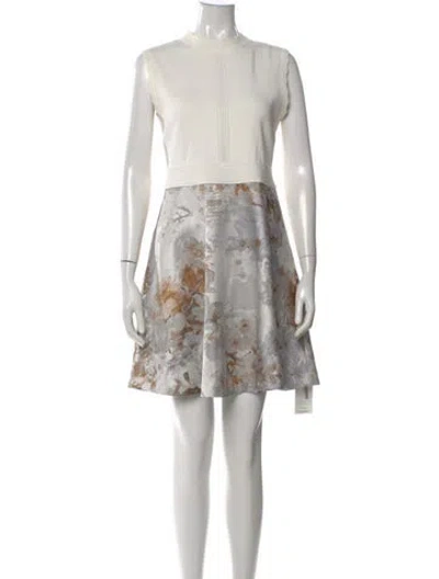 Pre-owned Ted Baker Printed Mini Dress
