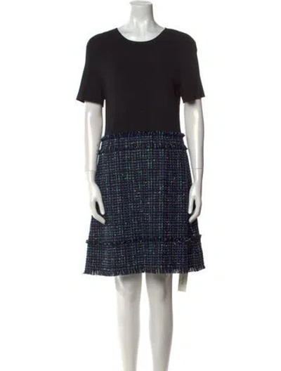 Pre-owned Ted Baker Printed Mini Dress In Multi