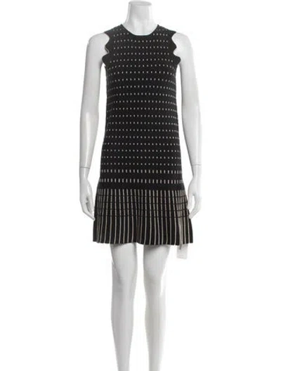 Pre-owned Ted Baker Printed Mini Dress In Multi