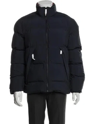 Pre-owned Ted Baker Puffer Coat In Blue