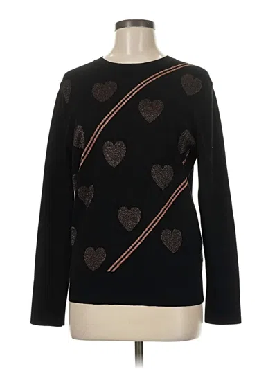 Pre-owned Ted Baker Pullover Sweater In Black